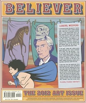 Seller image for Believer, Issue 94 : November/December 2012: The Art Issue for sale by GreatBookPrices