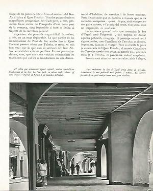 Bild des Verkufers fr LAMINA 14663: Porches de la Seu dUrgell zum Verkauf von EL BOLETIN