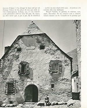 Bild des Verkufers fr LAMINA 14618: Masia en el valle de Inyola zum Verkauf von EL BOLETIN
