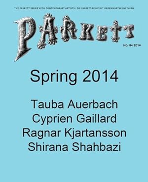 Seller image for Parkett No. 94, 2014 for sale by GreatBookPrices