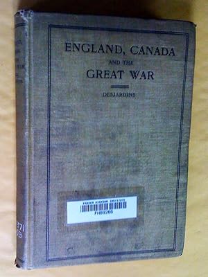 Immagine del venditore per England, Canada and the Great War venduto da Livresse