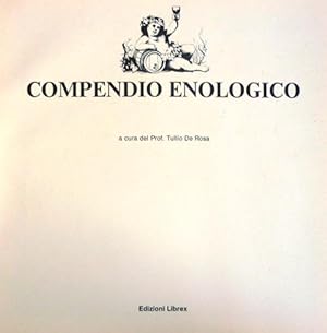 Imagen del vendedor de Compendio Enologico a la venta por Studio Bibliografico di M.B.