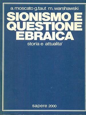 Imagen del vendedor de Sionismo e questione ebraica a la venta por Librodifaccia