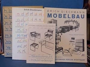 2 Bände im Schuber: 1. Erich Diekmann: Möbelbau (Holz, Rohr, Stahl), Die Baubücher Band 11, Juliu...