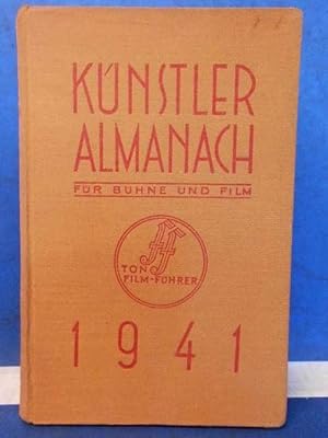 Künstler-Almanach für Bühne und Film 1941