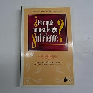 Seller image for POR QUE NUNCA TENGO SUFICIENTE?. for sale by Librera J. Cintas