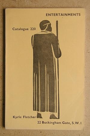 Seller image for Ifan Kyrle Fletcher: Catalogue 220. Entertainments. for sale by N. G. Lawrie Books