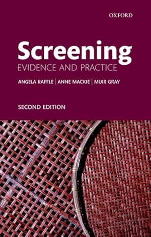 Immagine del venditore per Screening : Evidence and Practice venduto da GreatBookPrices