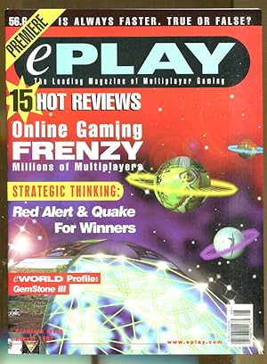 Bild des Verkufers fr ePlay: The Leading Magazine of Multiplayer Gaming zum Verkauf von Dearly Departed Books