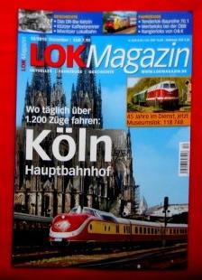 Seller image for Lok Magazin 12/2015. Wo täglich über 1200 Züge fahren: Köln Hauptbahnhof. for sale by Versandantiquariat Sabine Varma