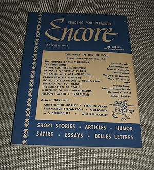 Seller image for Encore for October 1945 for sale by biblioboy