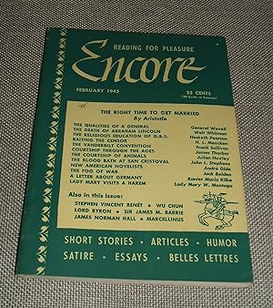 Seller image for Encore for February 1945 for sale by biblioboy