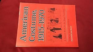 Bild des Verkufers fr AMERICAN COSTUME 1915-1970 A Source Book for the Stage Costumer zum Verkauf von Paraphernalia Books 'N' Stuff