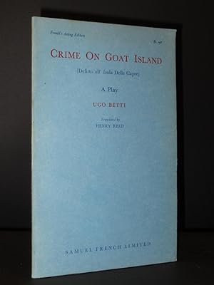 Image du vendeur pour Crime on Goat Island: Delitto all' Isola delle Capre (French's Acting Edition) mis en vente par Tarrington Books