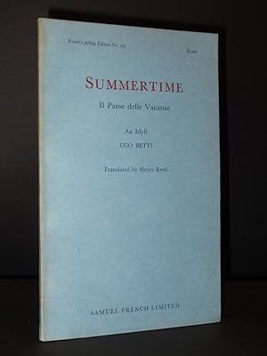 Image du vendeur pour Summertime: Il Paese delle Vacanze (French's Acting Edition No. 231) mis en vente par Tarrington Books