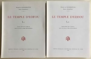 Imagen del vendedor de Le temple d'Edfou. Tome I (fasc. 1,2,3,4, complete) & Tome II (fasc. 1 & 2, complete) a la venta por Meretseger Books