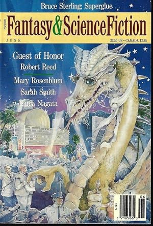 Imagen del vendedor de The Magazine of FANTASY AND SCIENCE FICTION (F&SF): June 1993 a la venta por Books from the Crypt