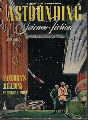 Imagen del vendedor de ASTOUNDING Science Fiction: June 1945 a la venta por Books from the Crypt