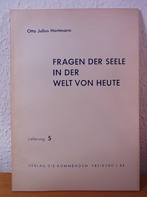 Image du vendeur pour Fragen der Seele in der Welt von heute. Lieferung 5 mis en vente par Antiquariat Weber