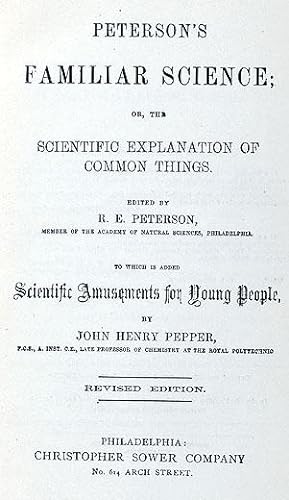 Seller image for Peterson's Familiar Science for sale by Quicker than the Eye