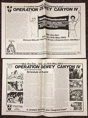 Seller image for A limited incursion into Congress 'Land': Operation Dewey Canyon IV [double-sided broadside] for sale by Bolerium Books Inc.