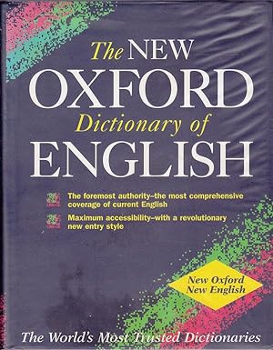 Seller image for The New Oxford Dictionary of English for sale by Badger Books