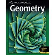 Seller image for Holt Mcdougal Geometry Common Core : Student Edition 2012 for sale by eCampus