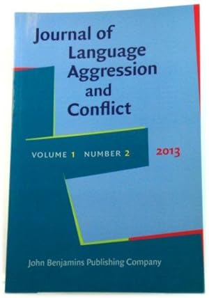 Seller image for Journal of Language Aggression and Conflict: Volume 1, Number 2 for sale by PsychoBabel & Skoob Books