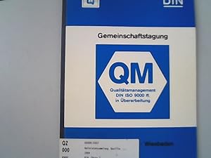 Immagine del venditore per Referatensammlung Qualittsmanagement. DIN ISO 9000 ff. in berarbeitung 24. Februar 1994, Wiesbaden. venduto da Antiquariat Bookfarm