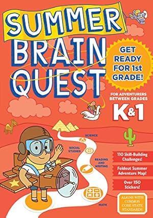 Seller image for Summer Brain Quest: Between Grades K & 1 by Workman Publishing, Butler, Megan, Piddock, Claire, Burnim, Kimberly Oliver [Paperback ] for sale by booksXpress