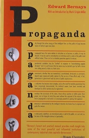 Imagen del vendedor de Propaganda by Edward Bernays [Paperback ] a la venta por booksXpress