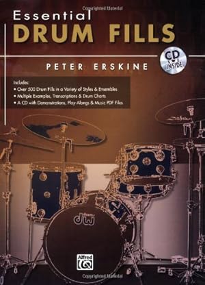 Seller image for Essential Drum Fills: Book & CD by Erskine, Peter [Paperback ] for sale by booksXpress