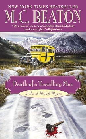 Seller image for Death of a Travelling Man (A Hamish Macbeth Mystery) by Beaton, M. C. [Mass Market Paperback ] for sale by booksXpress