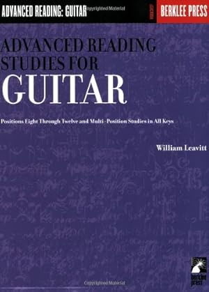 Imagen del vendedor de Advanced Reading Studies for Guitar: Guitar Technique (Advanced Reading: Guitar) by Leavitt, William [Paperback ] a la venta por booksXpress