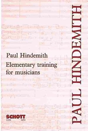 Image du vendeur pour Elementary Training for Musicians (2nd Edition) [Paperback ] mis en vente par booksXpress