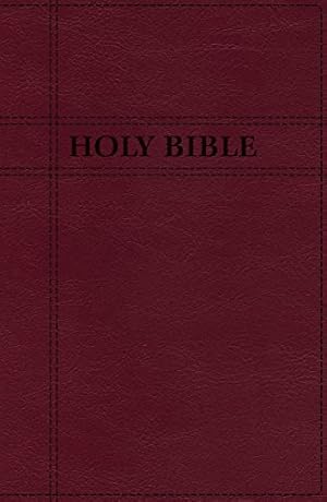 Bild des Verkufers fr NIV, Premium Gift Bible, Leathersoft, Burgundy, Red Letter Edition, Comfort Print: The Perfect Bible for Any Gift-Giving Occasion by Zondervan [Imitation Leather ] zum Verkauf von booksXpress