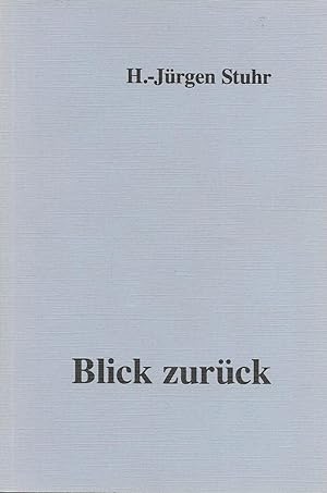 Imagen del vendedor de Blick zurck-Erinnerungen eines Mecklenburgers a la venta por Antiquariat Christian Wulff
