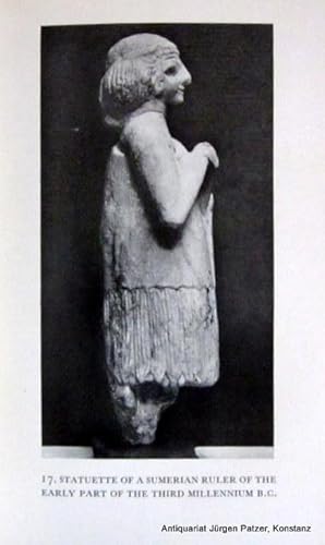 The Sumerians. 4th impression. Oxford, Clarendon Press, (1930). Mit fotografischen Tafelabbildung...