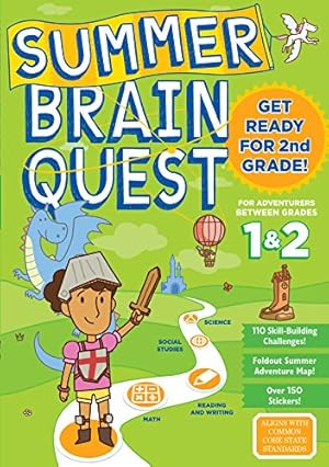 Seller image for Summer Brain Quest: Between Grades 1 & 2 by Workman Publishing, Butler, Megan, Piddock, Claire [Paperback ] for sale by booksXpress
