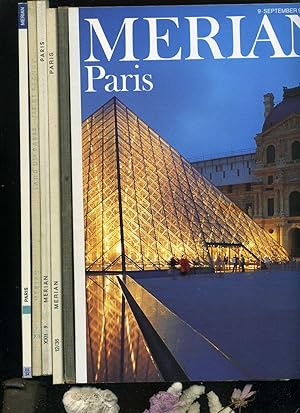 Merian. Konvolut von 6 Heften über Paris aus verschiedenen Jahren: Heft 05 /07 , Heft 9/50, Heft ...