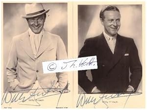 Bild des Verkufers fr WILLY FRITSCH (1901-73) deutscher Schauspieler und Snger / german actor and singer zum Verkauf von Herbst-Auktionen