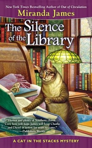 Seller image for The Silence of the Library (Cat in the Stacks Mystery) by James, Miranda [Mass Market Paperback ] for sale by booksXpress