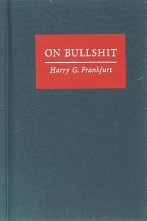 Immagine del venditore per On Bullshit by Frankfurt, Harry G. [Hardcover ] venduto da booksXpress