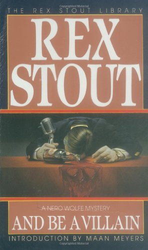 Seller image for And Be a Villain by Stout, Rex [Mass Market Paperback ] for sale by booksXpress