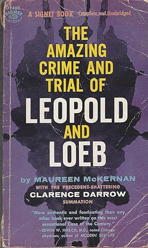 Seller image for Amazing Crime And Trial Of Leopold And Loeb for sale by BYTOWN BOOKERY