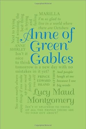 Immagine del venditore per Anne of Green Gables (Word Cloud Classics) by Montgomery, Lucy Maud [Paperback ] venduto da booksXpress