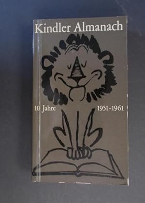 Bild des Verkufers fr Kindler Almanach 10 Jahre 1951-1961 zum Verkauf von Antiquariat Strter