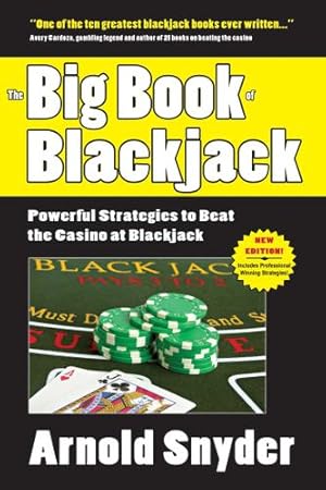 Image du vendeur pour Big Book of Blackjack by Snyder, Arnold [Paperback ] mis en vente par booksXpress