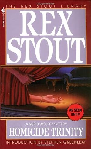 Imagen del vendedor de Homicide Trinity (Nero Wolfe) by Stout, Rex [Mass Market Paperback ] a la venta por booksXpress