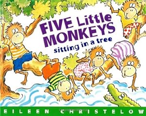 Imagen del vendedor de Five Little Monkeys Sitting in a Tree (A Five Little Monkeys Story) by Christelow, Eileen [Paperback ] a la venta por booksXpress